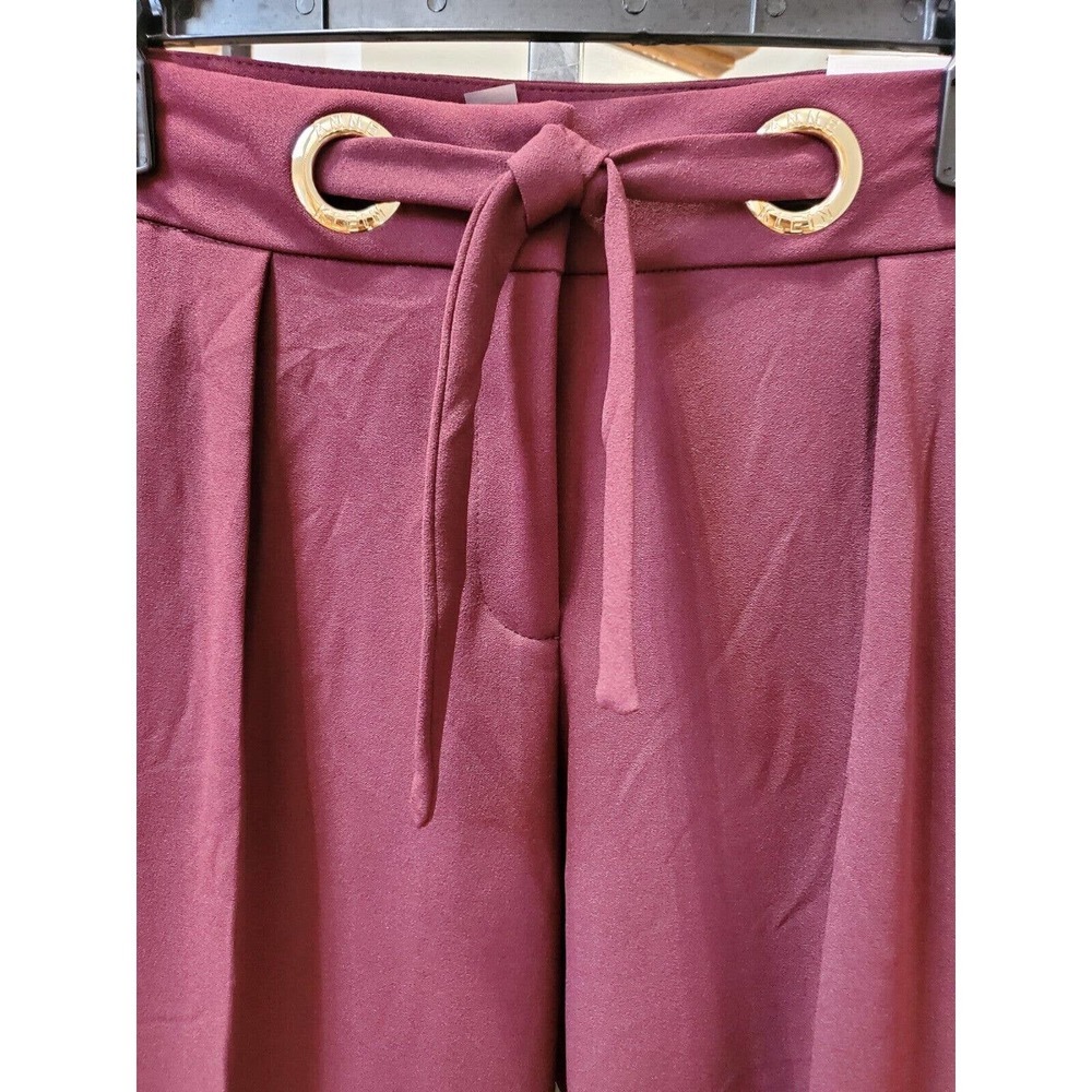 Anne Klein Women's Red Solid Polyester Straight L… - image 2